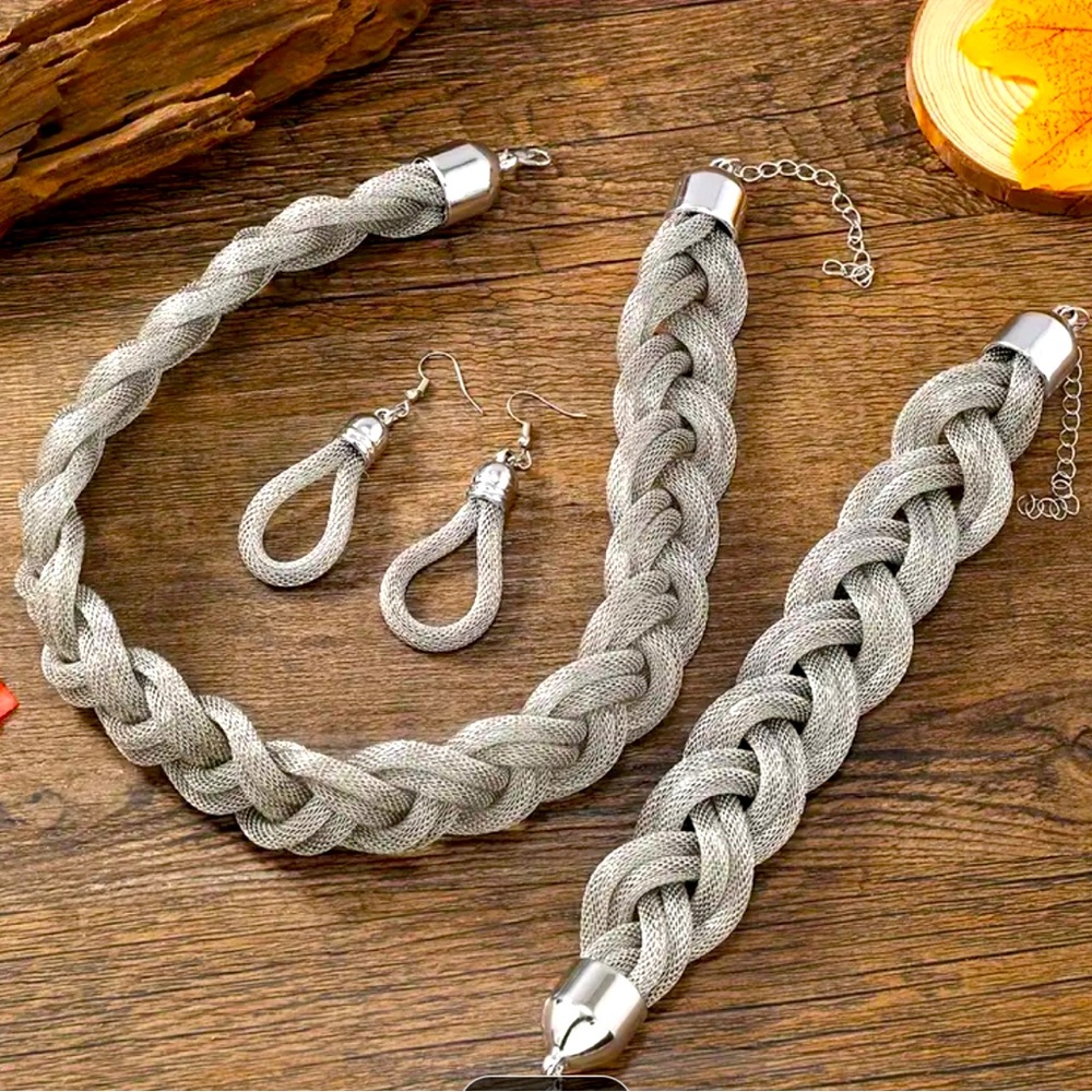 3-Piece Silver Jewelry Set